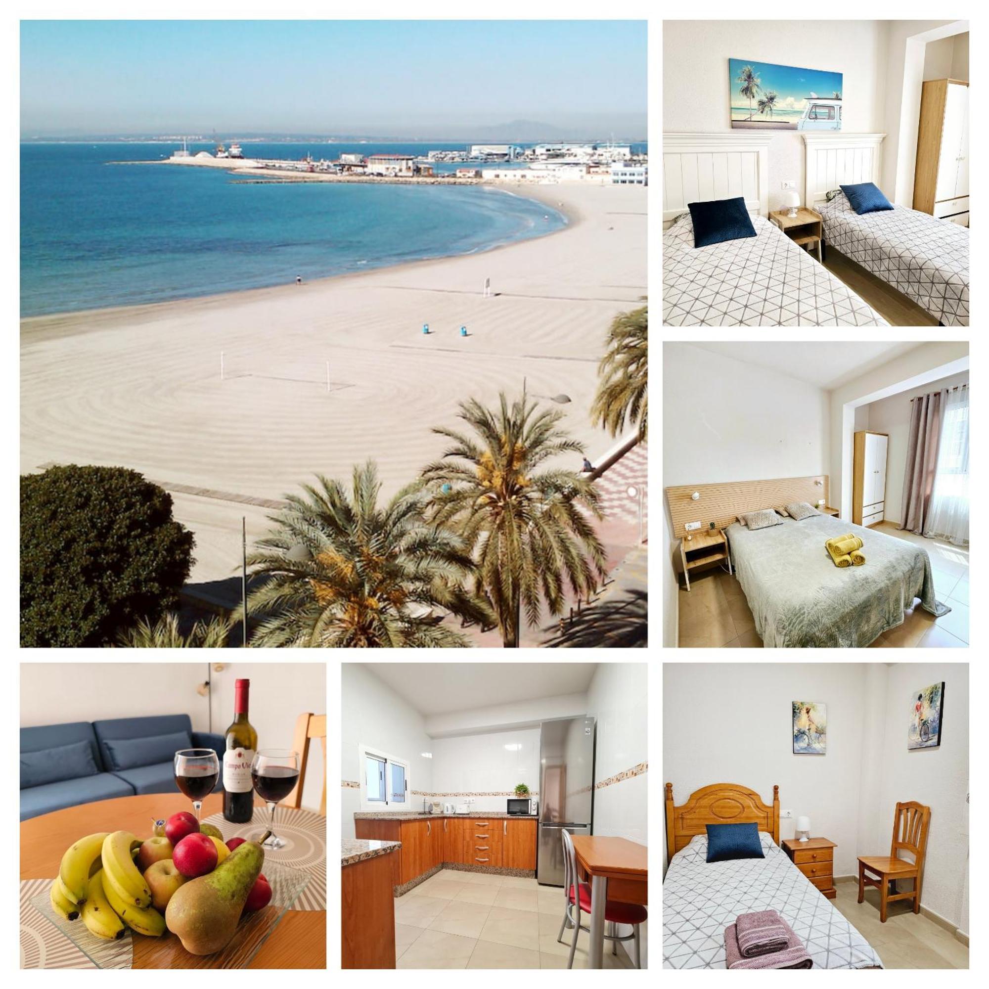 Santa Pola Con Tres Dormitorios Playa Levante Экстерьер фото